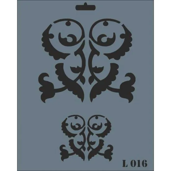 Rich New Seri 25x25 Large Stencil L-016