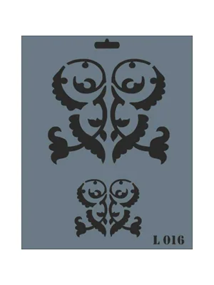 Rich New Seri 25x25 Large Stencil L-016