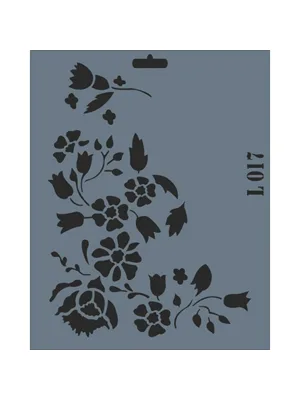 Rich New Seri 25x25 Large Stencil L-017