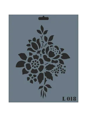 Rich New Seri 25x25 Large Stencil L-018