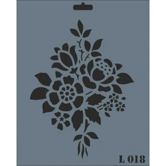 Rich New Seri 25x25 Large Stencil L-018