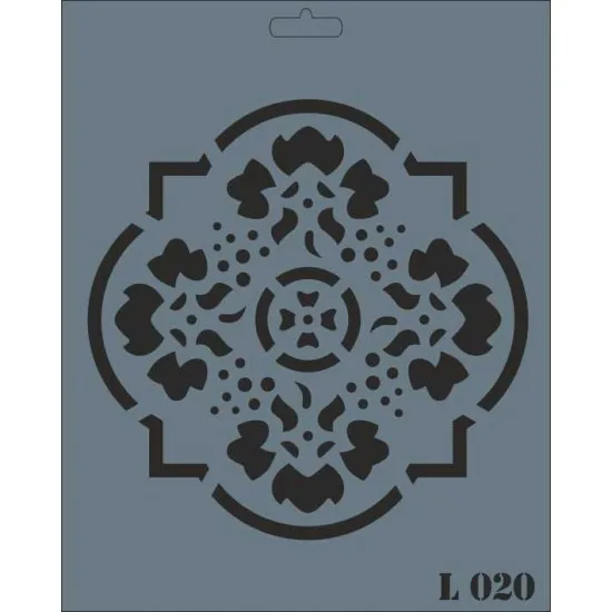 Rich New Seri 25x25 Large Stencil L-020