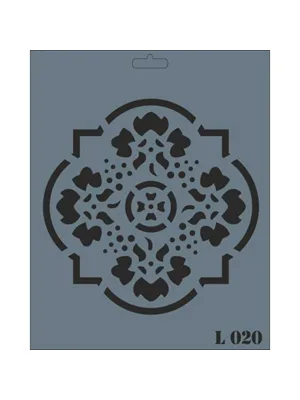Rich New Seri 25x25 Large Stencil L-020
