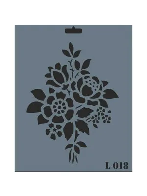 Rich New Seri 25x25 Large Stencil L-020