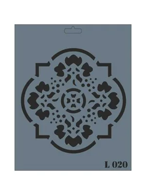 Rich New Seri 25x25 Large Stencil L-041