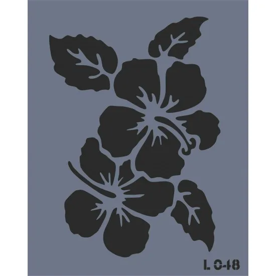 Rich New Seri 25x25 Large Stencil L-048