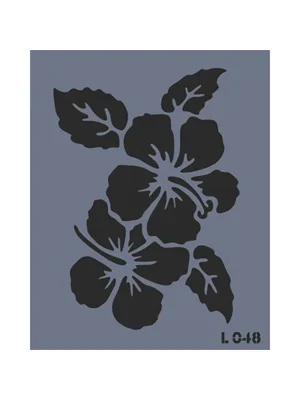 Rich New Seri 25x25 Large Stencil L-048