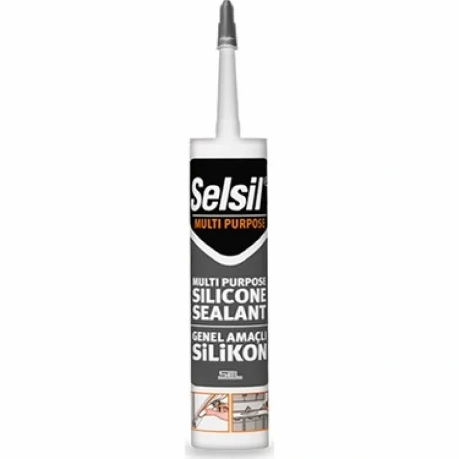 Selsil 240 Ml Şeffaf Soğuk Silikon 1121410044