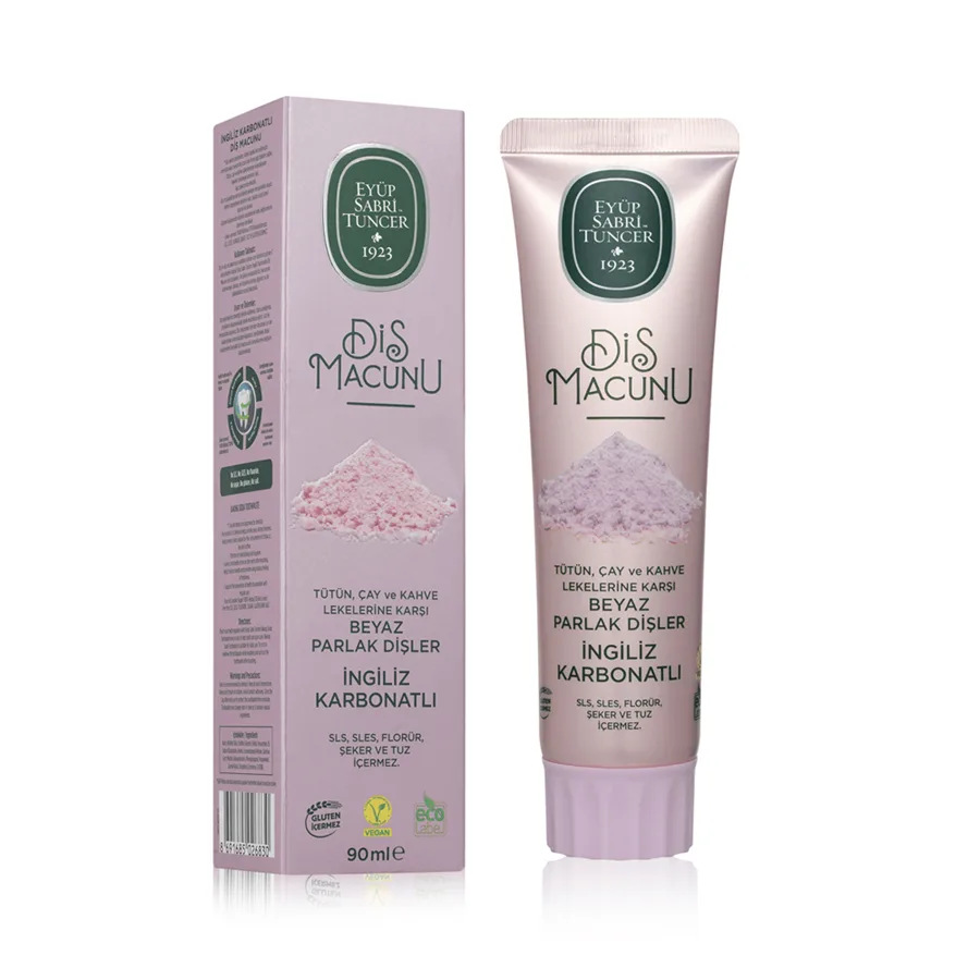 Eyüp Sabri Tuncer 90 Ml Diş Macunu Doğal İngiliz Karbonatlı