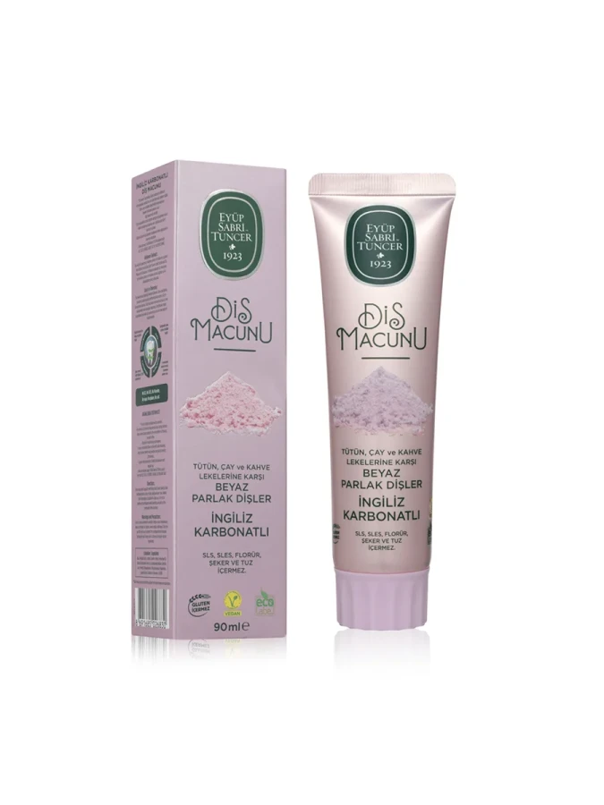 Eyüp Sabri Tuncer 90 Ml Diş Macunu Doğal İngiliz Karbonatlı