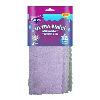 Parex Ultra Emici Mikrofiber Havlu Temizlik Bezi 2 Li 1807114