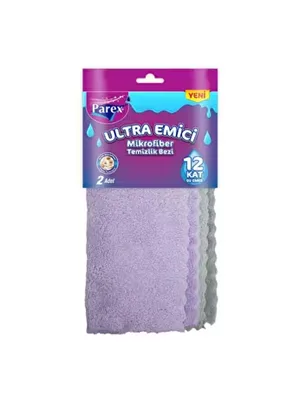 Parex Ultra Emici Mikrofiber Havlu Temizlik Bezi 2 Li 1807114
