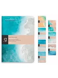 Gıpta Nautıca 17x24 Sert Kapak İp Dikişli Defter Çizgili 96 Yp 7246