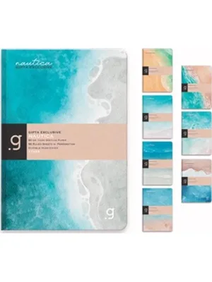 Gıpta Nautıca 17x24 Sert Kapak İp Dikişli Defter Kareli 96 Yp 7248