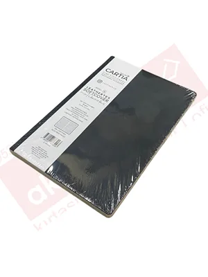 Cartıa A5 Deri Kapak Soft Defter Çizgili 96 Yp (s Model)