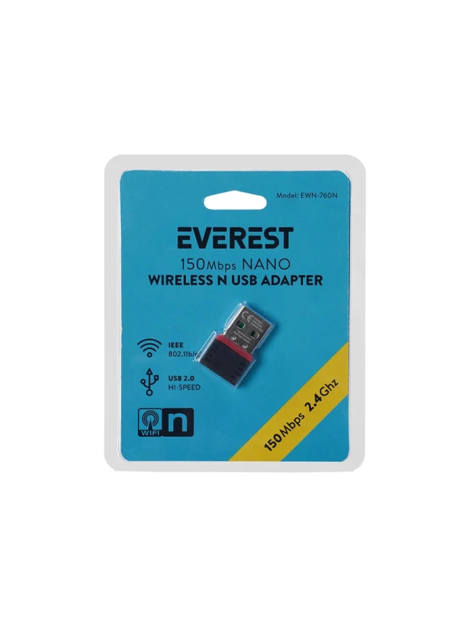Everest Ewn-760n 150 Mbps Usb Kablosuz Wifi Adaptör