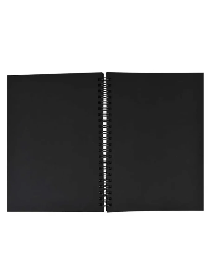 Herboy A5 Spiralli Pp Kapak Siyah Zemin Defter 50 Yp Hrb-3300