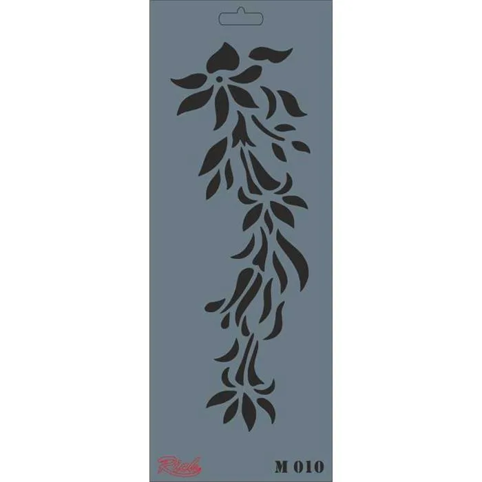 Rich New Seri 11x29 Medium Stencil M-010