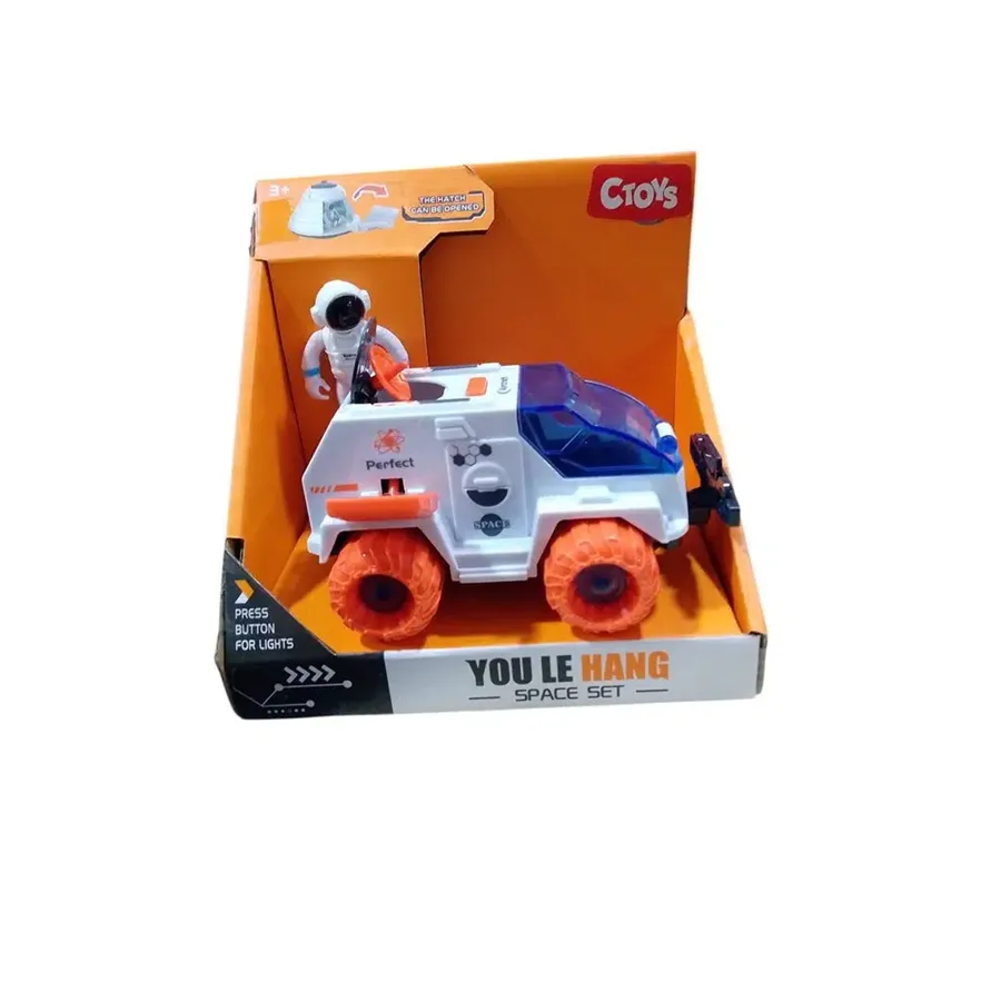 Ctoys Işıklı ve Pilli Astronotlu Uzay Aracı Ctoy-261-3