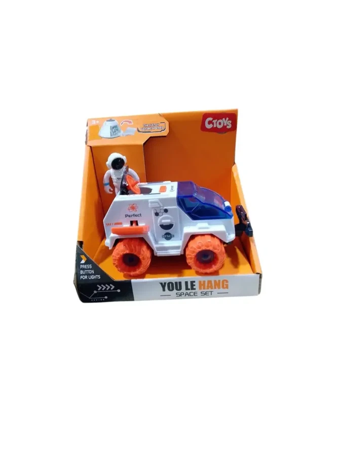 Ctoys Işıklı ve Pilli Astronotlu Uzay Aracı Ctoy-261-3