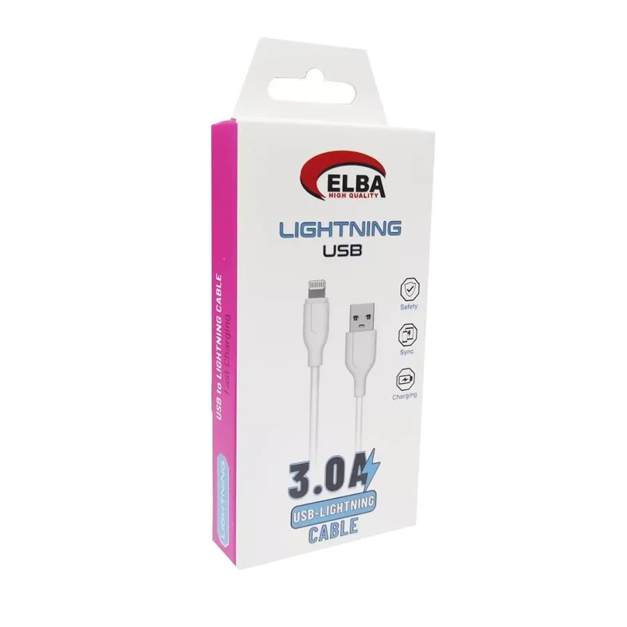 Elba Elb27 1 Metre Usb To Lightning Kablo Beyaz
