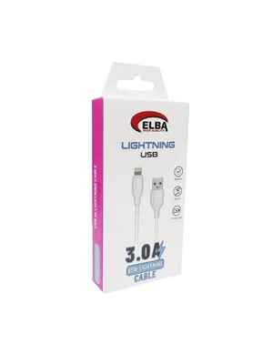 Elba Elb27 1 Metre Usb To Lightning Kablo Beyaz