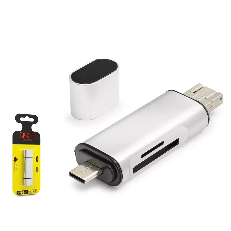 Hadron Hdx7053 Type-c ve Usb-a Sd Kart Okuyucu