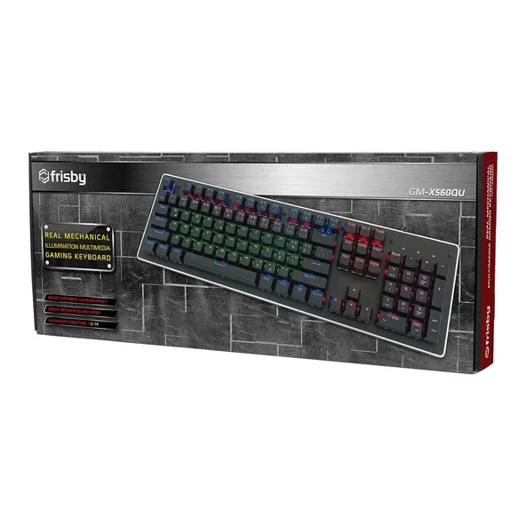 Frisby Gm-x560qu Rgb Işıklı Mekanik Oyuncu Klavyesi