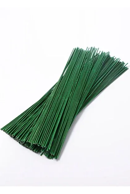 Unıversal Çiçek Teli 40-50 Cm Yeşil