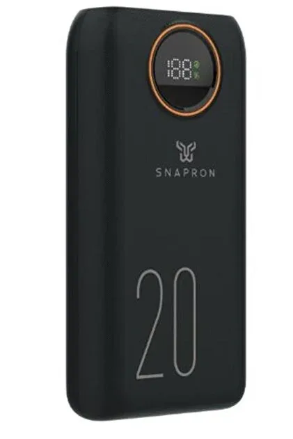 Snapron Snp-3013 20.000 Mah Lcd Ekranlı Hızlı Şarj Destekli Powerbank