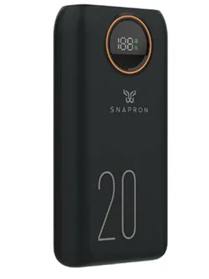 Snapron Snp-3013 20.000 Mah Lcd Ekranlı Hızlı Şarj Destekli Powerbank