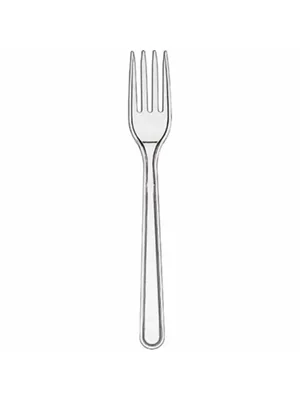 Niceplast Plastik Çatal Şeffaf 50"li