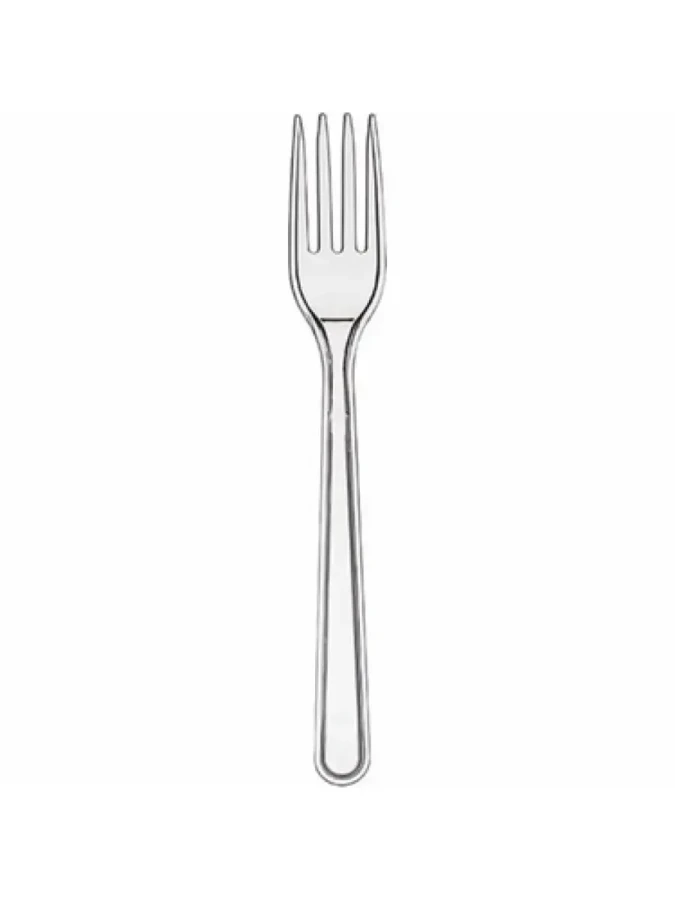 Niceplast Plastik Çatal Şeffaf 50"li