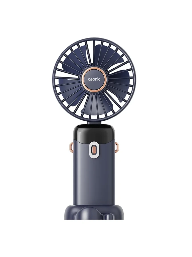 Asonic Afn-28 500mah 3 Kademeli Taşınabilir Usb Fan Vantilatör Lacivert