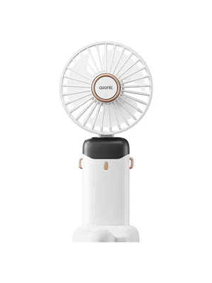 Asonic Afn-28 500mah 3 Kademeli Taşınabilir Usb Fan Vantilatör Beyaz