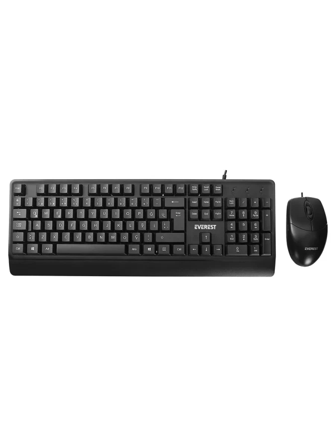 Everest Km-619 Usb Kablolu Q Klavye Mouse Set