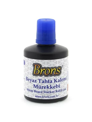 Brons Tahta Kalemi Mürekkebi Mavi 100 Cc Br-354