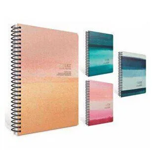 Gıpta Rıver Paper Notes 17x24 Sert Kapak Spiralli Defter Çizgili 120 Yp 6374