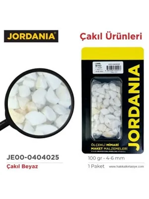 Jordania 4-6 Mm 100 Gr Çakıl Beyaz Je00-0404025
