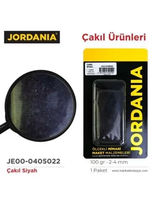 Jordania 4-6 Mm 100 Gr Çakıl Siyah Je00-0407009