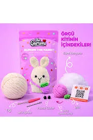 The Gurumi Tavşan Örgü Öğrenme Kiti Tg003