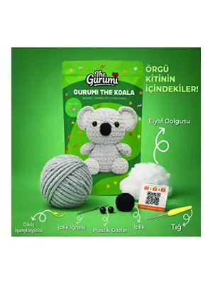 The Gurumi Tavşan Örgü Öğrenme Kiti Tg003