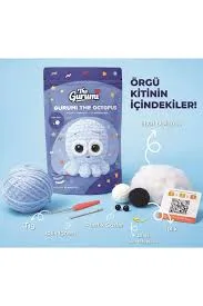 The Gurumi Ahtapot Örgü Öğrenme Kiti Tg001