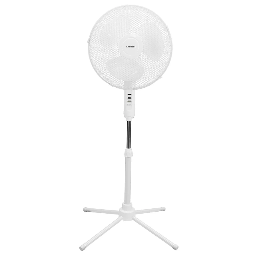Everest Fan10 Ecowind Metal Ayaklı Vantilatör Beyaz