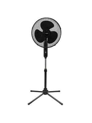 Everest Fan10 Ecowind Metal Ayaklı Vantilatör Siyah