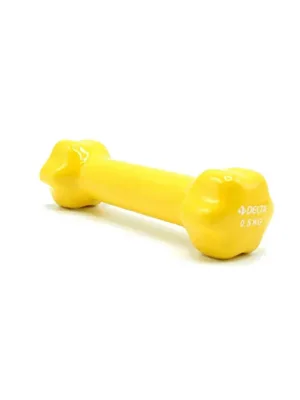 Delta 0.5 Kg Pvc Demir Dumbbell(dambıl) Tekli Sarı Vkd103