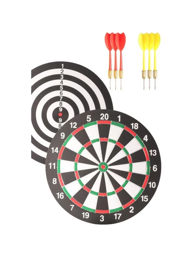 Delta Dart Seti (6x6 Gr İğne Uçlu Ok+17" Tahta) Sdu301
