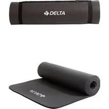 Delta 180x60x1.5 Cm Foam Pilates Minderi - Yoga Matı Antrasit Mft641