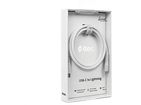 Ttec 2dk59b 60w 120cm Usb-c To Usb-c Şarj Kablosu Beyaz