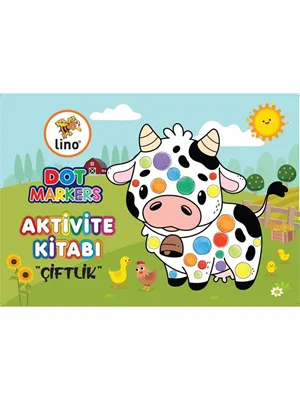 Lino Dot Markers Boyama Kitabı Çiftlik Ln-703